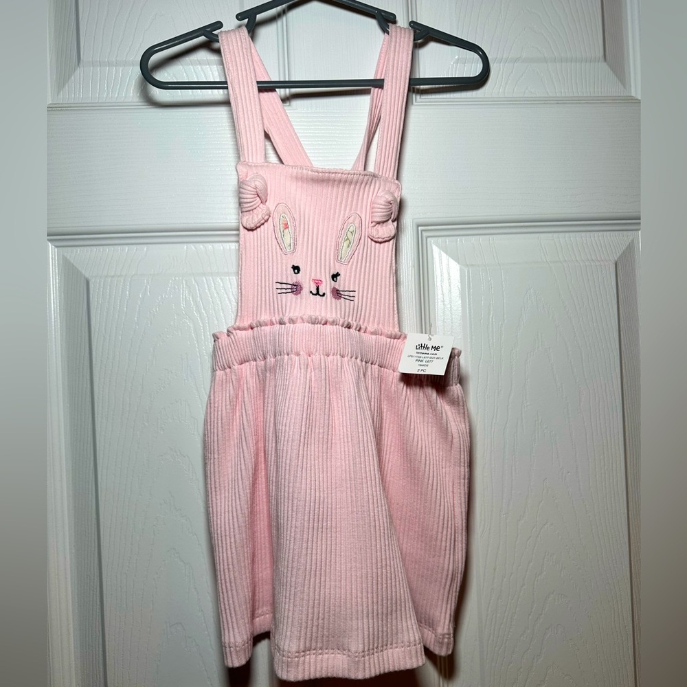 NWT Little Me embroidered bunny dress 18m‎